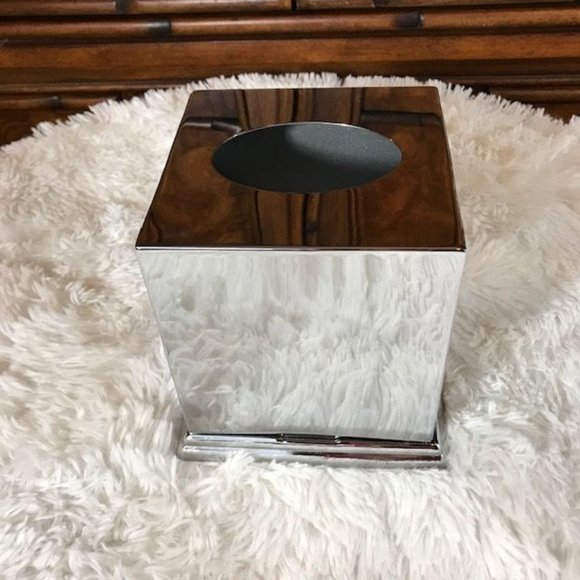 NWOT Springs Ceramic Metal Towel Holder + Toothbrush Holder + Tissue Holder Set - Picture 8 of 11